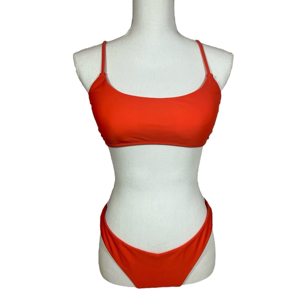 Women’s Volcom Bikini Size XXL Color Orange NWT